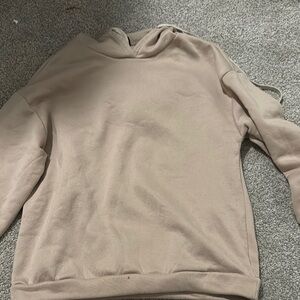 Beige Hoodie
